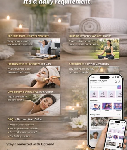 Self-care A daily essential with Uptrend