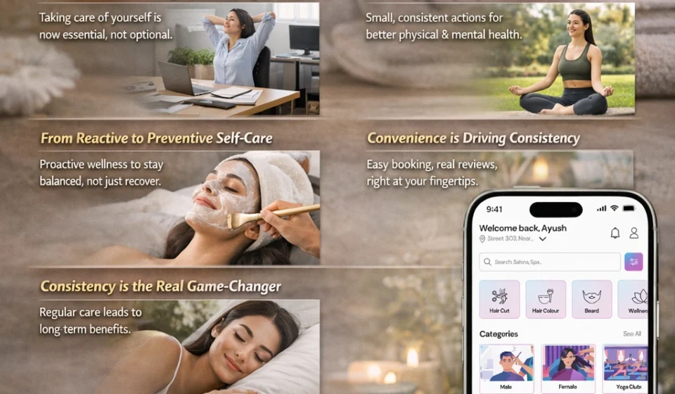 Self-care A daily essential with Uptrend