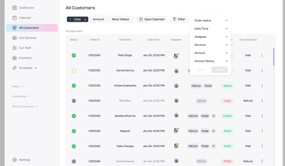 structured booking platform benefits