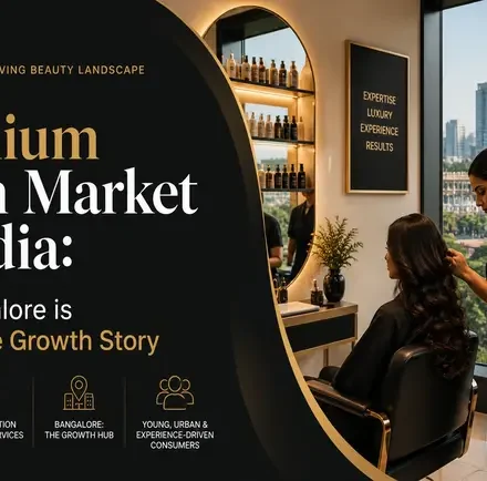 Premium salon market India