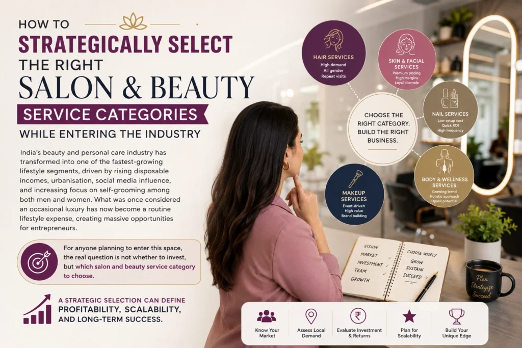 Top salon franchise India 2026
